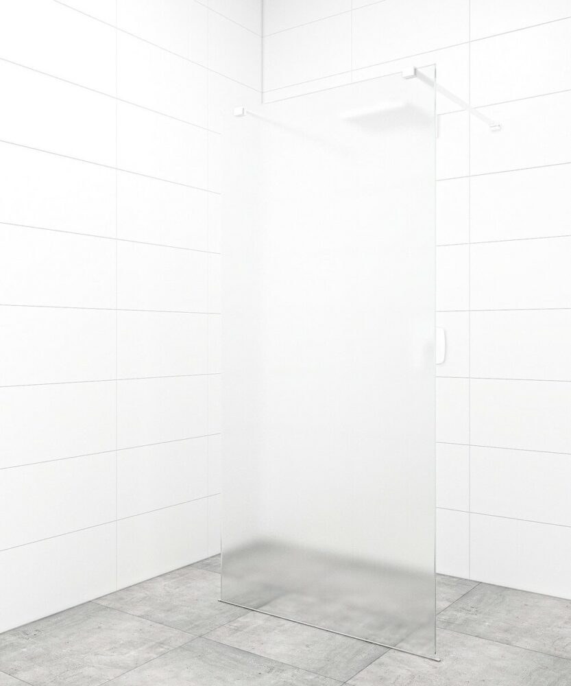 Sprchová zástěna Walk-in 110 cm SAT v barvě profilu bílá SATBWI110MSZAVB